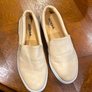 Cream Soda Slip on shoes